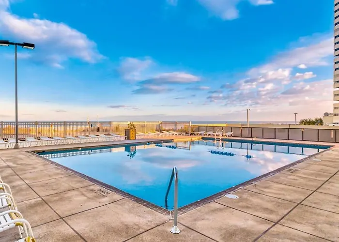 Incredible Waterfront With Furnished Balcony Views Pools & Gym Ocean City